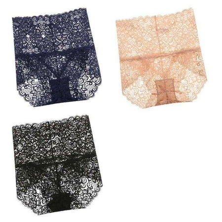 

Seamless Lace Panty Women s Briefs Breathable Hipster Panties Underwear Comfy G-string Panties for Women Girls Combination 6 3XL