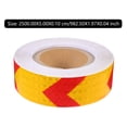 thumbnail image 2 of OULII Ruban Réfléchissant pour Voitures Ruban d'Avertissement Réfléchissant PVC 1 Rouleau Imperméable Sécurité, 2 of 6