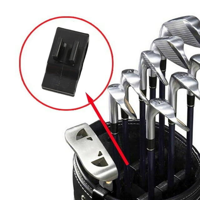 Club Holder Organizing Clamp, Secure 14pcs Club Putter Holder Clamp Multi Purpose for Course