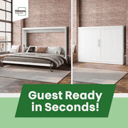 Murphy Bed Kit | Horizontal l Queen Wall Bed Hardware Kit To Build a DIY Murphy Bed Cabinet