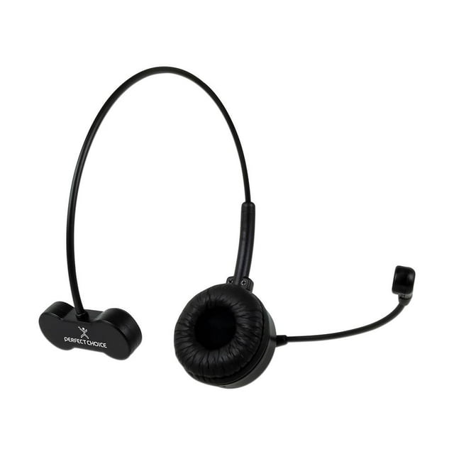 Audífonos Perfect Choice PC-116899 con Micrófono Monoaural Negro