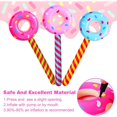 thumbnail image 4 of Candyland Birthday Party Decorations Inflatable Donut 33 Inch Lollipop Large Inflatable Candy Balloons Float Donut Shape Balloon Lollipop Stick Candy Themed Birthday Decorations for Kids (3 Pcs), 4 of 7