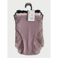thumbnail image 2 of Joyspun Women's Microfiber and Lace Cheeky Panties, 3-Pack, Sizes XS-3XL, 2 of 6