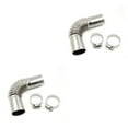 thumbnail image 4 of Transemion Parking Heater Exhaust Pipe Universal Extension Connector Tube Precision Replacement Connection Spare Parts Accessories 2Set, 4 of 6