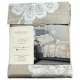 thumbnail image 3 of Sonoma Petaluma Tan Floral 3 Pc Cotton Duvet Cover Set California King Size Bed, 3 of 3