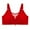 Red, variant on Loopsun Plus Size Bras for Women, Womens Comfortable Lace Breathable Bra Underwear No Rims Beige XL