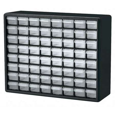 - Akro-Mils Drawer Bin Cabinet,6-3/8 In. D,20 In. W