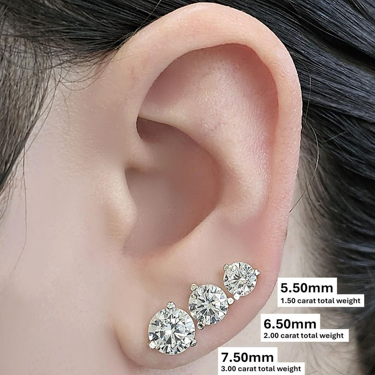 Dainty Ballet Shoe Stud Earrings For Women – 925 Sterling Silver, Rose Gold Plated With Zircon, Hypoallergenic Gift