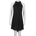 thumbnail image 2 of Guardurnaity Vestido de tiras Traje de verano con cuello halter Exquisito Cuello Dulce regalo Elegancia Diseño elegante Ropa de mujer Vestidos Negro S, 2 of 6