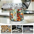thumbnail image 6 of Yayeee Ashtray with Lid for Cigarette Smokeless Stainless Steel Home Ash Holder, Red Tomatoes, 6 of 7