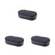 thumbnail image 2 of Joyero femenino Qarigey Collar Compartimentos Anillo Cremallera Organizador de 2 capas Negro, 2 of 6