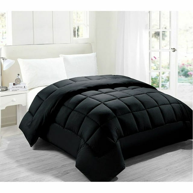 Legacy Decor Down Alternative Twin Size Comforter, Hypoallergenic Antidust Mite Antibacterial