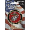 thumbnail image 3 of Pioneer Military Metal Medallion, Marine Corp, 3 of 3