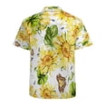thumbnail image 3 of High Quality Hawaiian Shirts for Men Short Sleeve Aloha Beach Shirt Floral Summer Casual Button Down Shirts Blouses RC7TX9, 3 of 7