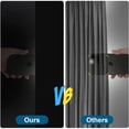 thumbnail image 4 of Cortinas opacas Petaholic 100% opacas para dormitorio, 118 x 57 cm, 4 of 6