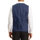 thumbnail image 3 of CHALECO DE TRAJE PARA HOMBRE INSPIRE CHIC, DE DOBLE BOTÓN, AJUSTE SLIM, FORMAL, PARA BODA, COLOR AZUL MARINO, TALLA XL, 3 of 5