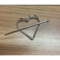 thumbnail image 5 of HHBEAUTY Love Heart Hair Slide Clip, Large Heart Hair Clip Vintage Hair Slide Pin Bun Holder Gold Bobby Pin Metal Hair Accessories for Women and Girls, 5 of 7