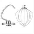 thumbnail image 1 of Accesorios para Batidoras K45WW Batidor de Alambre K45DH Accesorio de Gancho para Masa para 4.5-5Q Accesorio para Batidora con Cabezal Inclinable para, 1 of 6