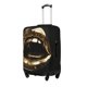 thumbnail image 1 of Fotbe Golden Lips Modern Sculpture Funda Protectora para Equipaje, Antirrayones y Resistente a la Suciedad, Compatible con Maletas de 18 a 32 Pulgadas-Large, 1 of 7