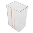 thumbnail image 4 of Soporte para pañuelos montado en la pared, caja de almacenamiento de papel higiénico autoadhesivo de lujo, ligera, sin perforaciones, para baño y cocina, 4 of 8