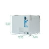 18L Dental Autoclave Sterilizer With Drying Function Medical Steam Sterilizer 1100W