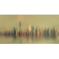 thumbnail image 2 of Manlove, David 18x11 White Modern Wood Framed Museum Art Print Titled - New York Mist, 2 of 4