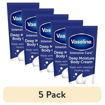 (5 pack) Vaseline Intensive Care Deep Moisture Women's Body Cream for Dry Skin 9 oz