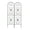Black, variant on Tcbosik 4 Pack Garden Trellis for Climbing Plants Outdoor, 86.7" x 19.7" Metal Trellis Plant Climbing Support Decorative, Cream White