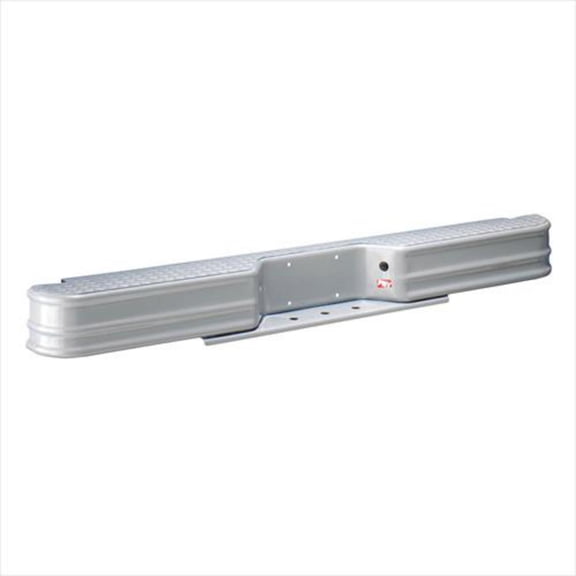 Westin 20002 Diamondstep Rear Bumper - Silver Fits select: 1983-1996 FORD F150, 1996 FORD F350