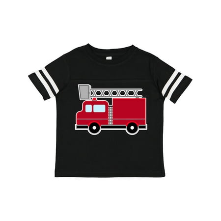 

Inktastic Red Firefighter Fire Truck Gift Toddler Boy or Toddler Girl T-Shirt
