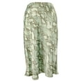 thumbnail image 5 of Ralph Lauren Women's Satin Snakeskin Print A-line Skirt TMlt 16, 5 of 5