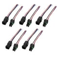 thumbnail image 3 of 5Pair 16-14AWG Male Female Connector Waterproof Connector Kit for Automotive, Marine, Racing, 6" Wire, 3042Y, 3 of 8