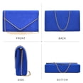 thumbnail image 4 of Dasein Women Evening Bag/Clutch Formal Party Clutch Wedding Purses Cocktail Prom Clutches, 4 of 7