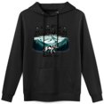 thumbnail image 1 of Sudadera con capucha retro de lobo de Alaska, algodón agradable para la piel, unisex, informal, 1 of 5