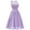 Purple, variant on Ichaunyi Summer Dresses Clearance Women Lace Chiffon Halterneck Large Swing Skirt Party Dress Cocktail Prom Ballgown Vintage Dress