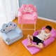 thumbnail image 5 of Sofá plegable de suave ños, respaldo para silla, funda ños, tumbona plegable, funda para sofá, reemplazo, forma de al de dibuj BLESIY Funda de silla de sofá plegable para niños, 5 of 8