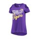 thumbnail image 3 of G-III Sports Womens LSU Tigers Graphic Camiseta, Púrpura, Mediano, 3 of 3