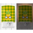 thumbnail image 2 of Caroline's Treasures BB8959CNL Pineapple Cool Sunglasses Face Ceramic Night Light, 6x4x3", multicolor, 2 of 2
