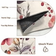 thumbnail image 5 of Vintage Red Flowers Area Rugs 3x5 ft Pastoral Branch Washable Rug Non Slip Indoor Carpet Absorbent Floor Mat for Living Room Bedroom Dining Room, 5 of 9