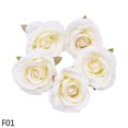 thumbnail image 1 of Flores artificiales de seda para decoración del hogar, flores falsas, corona, suministros para álbumes de recortes, 5/10 piezas, 10cm, 1 of 4