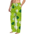 thumbnail image 2 of Daiia St Patrick's Day7 Men's Sleep Pant with Pockets and Drawstring,Pajama Pants-XX-Large, 2 of 9