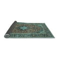 thumbnail image 2 of Ahgly Company Indoor Rectangle Persian Light Blue Traditional Area Rugs, 8' x 10', 2 of 4