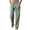 Light Green, variant on Zimjoy Men's Casual Pants Loose Straight Bamboo Linen Trousers Elastic Waist Drawstring Summer Lounge Pants, Khaki L