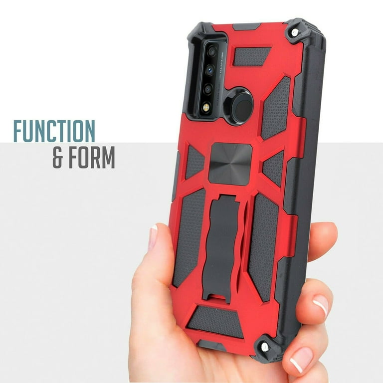 CXKJ Coque Pour TCL 20 Se (6.82 Pouce) + Verre Trempé