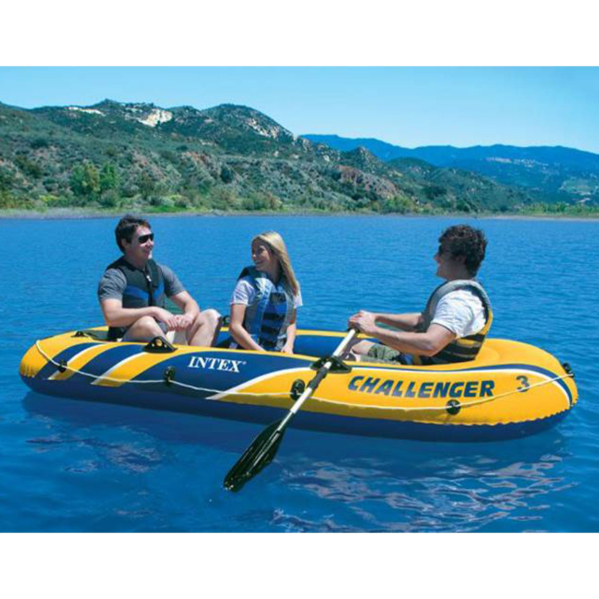 Barca hinchable Intex Challenger 3 - Outlet Piscinas