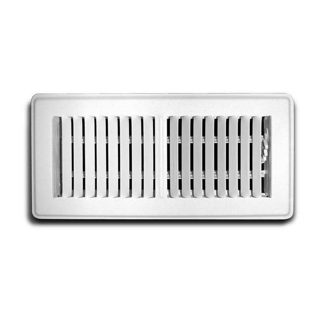 Parrilla Floor Supply Truaire C150MWT blanca de 5 x 14 cm