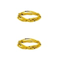 thumbnail image 3 of Qarigey Cuentas Cadena de cintura Estilo simple Decoración de moda Accesorio Ropa Cintura Decoración Vientre Cadenas Joyería Regalo Tipo 1 Tipo 1 2piezas, 3 of 6