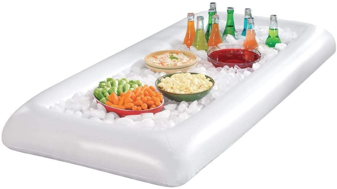 Details about   Classic Cuisine Cold Appetizer Tray-4-in-1 Chilled Platter with Ice Compartment, 