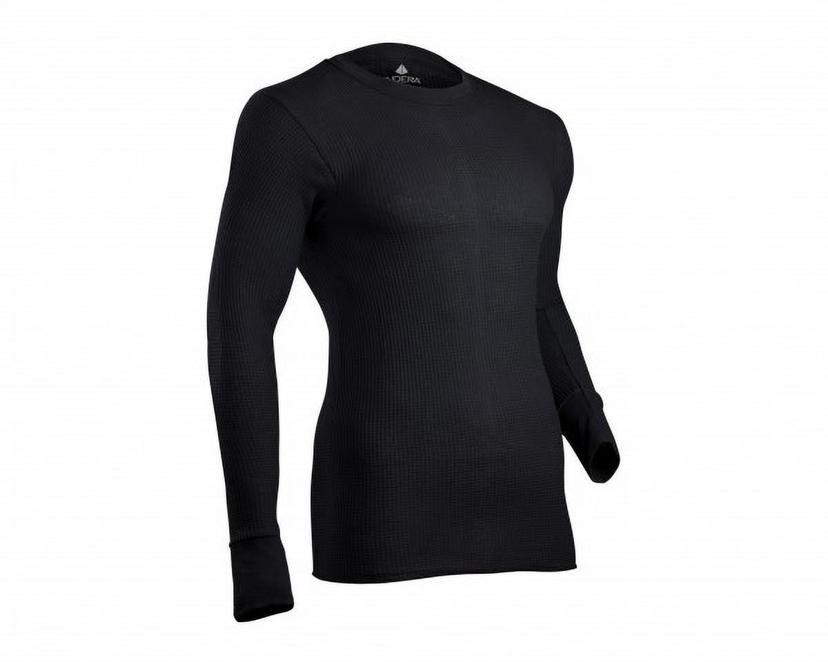 Indera Men's Heavyweight Thermal Top 100% Cotton Waffle Knit