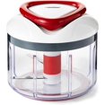 thumbnail image 1 of Robot Culinaire Manuel à Traction Facile et Hachoir Alimentaire, Rouge, 1 of 7
